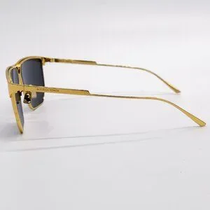 NEW BOTTEGA VENETA BV1069S 001 GOLD GREY UNISEX SUNGLASSES BOTTEGA VENETA Bottega Veneta | Accessories | New Bottega Veneta Bv69s 001  main image 3